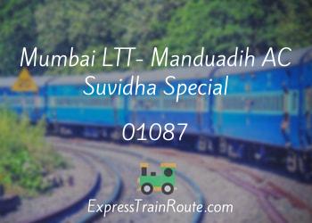 01087-mumbai-ltt-manduadih-ac-suvidha-special