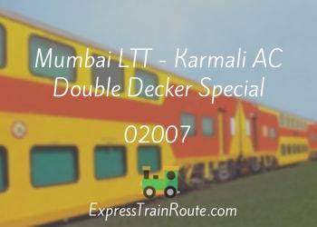 02007-mumbai-ltt-karmali-ac-double-decker-special