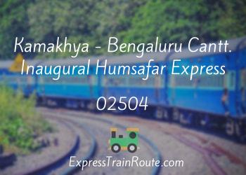 02504-kamakhya-bengaluru-cantt.-inaugural-humsafar-express