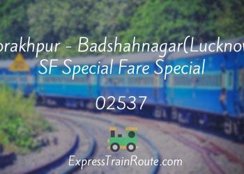 02537-gorakhpur-badshahnagarlucknow-sf-special-fare-special