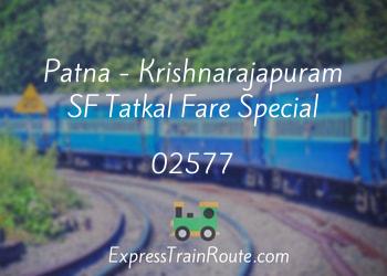 02577-patna-krishnarajapuram-sf-tatkal-fare-special