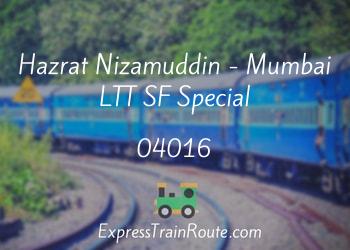 04016-hazrat-nizamuddin-mumbai-ltt-sf-special