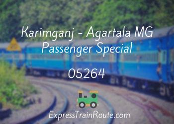05264-karimganj-agartala-mg-passenger-special