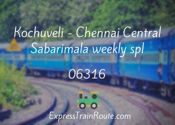 06316-kochuveli-chennai-central-sabarimala-weekly-spl