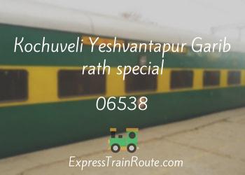 06538-kochuveli-yeshvantapur-garib-rath-special