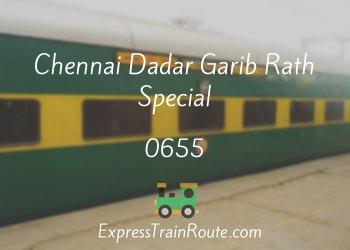 0655-chennai-dadar-garib-rath-special