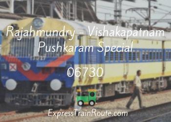 06730-rajahmundry-vishakapatnam-pushkaram-special
