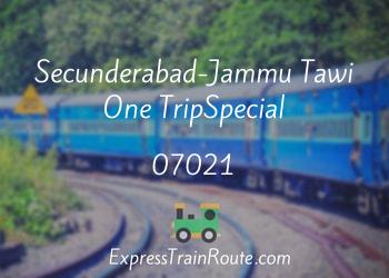 07021-secunderabad-jammu-tawi-one-tripspecial