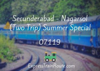 07119-secunderabad-nagarsol-two-trip-summer-special