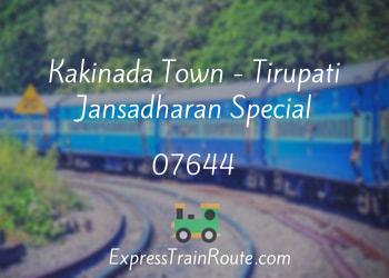 07644-kakinada-town-tirupati-jansadharan-special