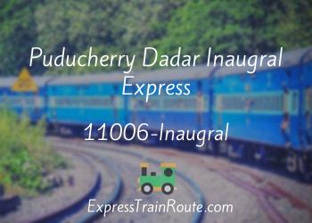 11006-Inaugral-puducherry-dadar-inaugral-express