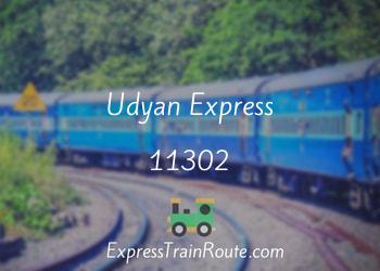 Udyan Express - 11302 Route, Schedule, Status & TimeTable