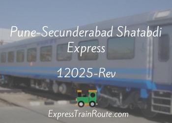 12025-Rev-pune-secunderabad-shatabdi-express