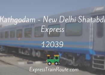 12039-kathgodam-new-delhi-shatabdi-express