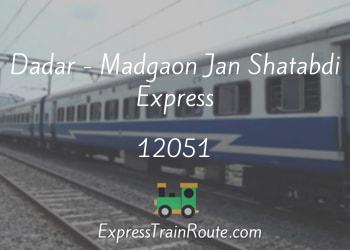 12051-dadar-madgaon-jan-shatabdi-express