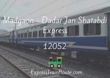 12052-madgaon-dadar-jan-shatabdi-express