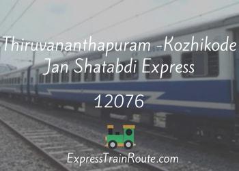 12076-thiruvananthapuram--kozhikode-jan-shatabdi-express