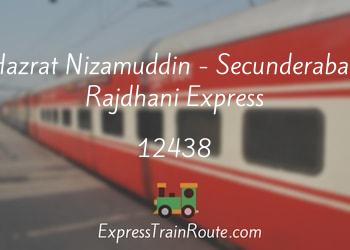 12438-hazrat-nizamuddin-secunderabad-rajdhani-express