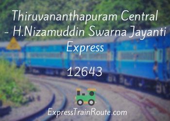 12643-thiruvananthapuram-central-h.nizamuddin-swarna-jayanti-express