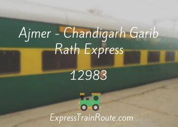 12983-ajmer-chandigarh-garib-rath-express