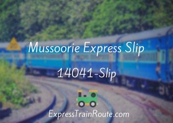 14041-Slip-mussoorie-express-slip