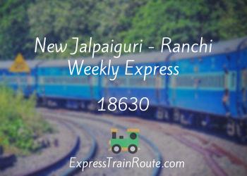 18630-new-jalpaiguri-ranchi-weekly-express