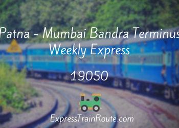 19050-patna-mumbai-bandra-terminus-weekly-express