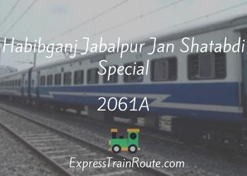 2061A-habibganj-jabalpur-jan-shatabdi-special