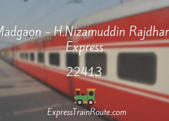 22413-madgaon-h.nizamuddin-rajdhani-express