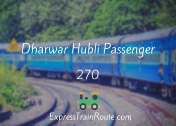 270-dharwar-hubli-passenger