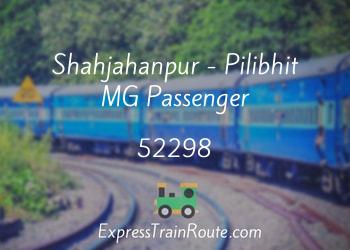 52298-shahjahanpur-pilibhit-mg-passenger