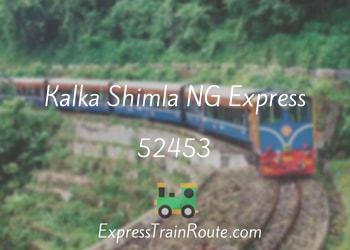 52453-kalka-shimla-ng-express