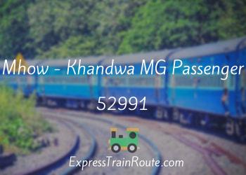52991-mhow-khandwa-mg-passenger