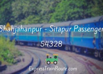 54328-shahjahanpur-sitapur-passenger