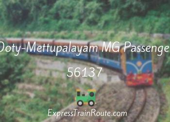 56137-ooty-mettupalayam-mg-passenger