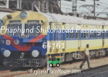 64161-phaphund-shikohabad-passenger