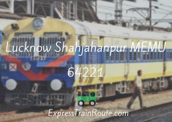 64221-lucknow-shahjahanpur-memu