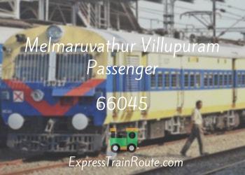 66045-melmaruvathur-villupuram-passenger