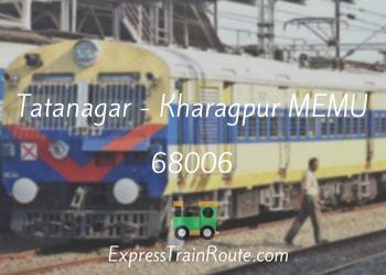 68006-tatanagar-kharagpur-memu
