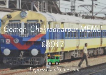 68017-gomoh-chakradharpur-memu