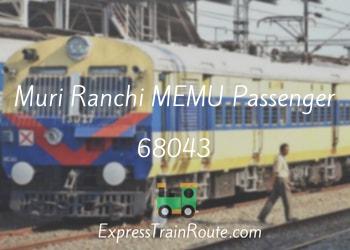 68043-muri-ranchi-memu-passenger