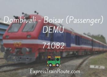 71082-dombivali-boisar-passenger-demu