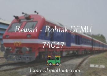 74017-rewari-rohtak-demu