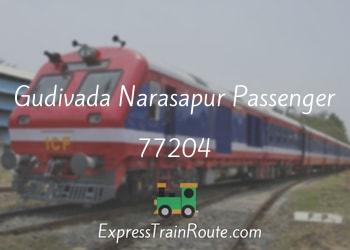 77204-gudivada-narasapur-passenger
