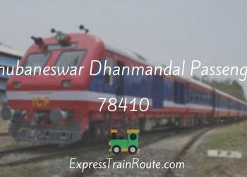 78410-bhubaneswar-dhanmandal-passenger