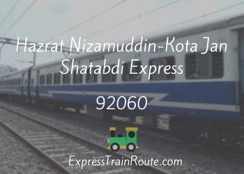 92060-hazrat-nizamuddin-kota-jan-shatabdi-express
