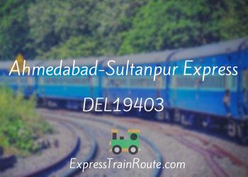 DEL19403-ahmedabad-sultanpur-express